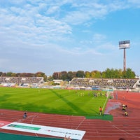 Photo taken at Shoda Shoyu Stadium Gunma by 八代 真. on 11/5/2023