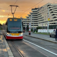 Photo taken at Malovanka (tram) by Jens M. on 9/21/2022