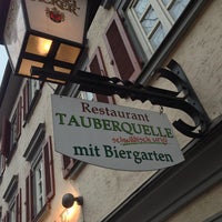 Foto diambil di Restaurant Tauberquelle oleh Jens M. pada 2/27/2013