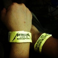 Photo taken at METALLICA: LIVE in SINGAPORE by JeFRèé™ on 8/24/2013