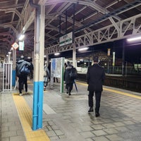 Photo taken at Shibata Station by どー ー. on 3/22/2024