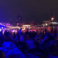 Photo taken at Rooftop Film Club Stratford by Gerald O. on 7/21/2018