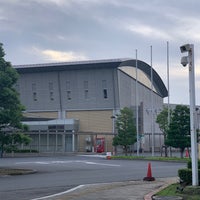Photo taken at Saitama City Memorial Gymnasium by Mel on 9/19/2022