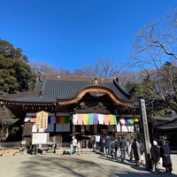 Photo taken at 浮岳山深大寺山門 by おりん on 1/22/2022