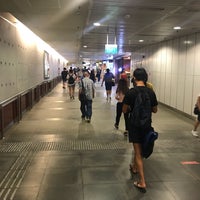 Photo taken at Holland Village MRT Station (CC21) by Sujinthan K. on 7/21/2018