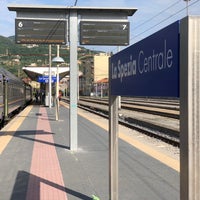 Photo taken at Stazione La Spezia Centrale by Watever W. on 7/4/2022