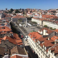 Photo taken at Rossio Square by Emrah C. on 5/2/2016