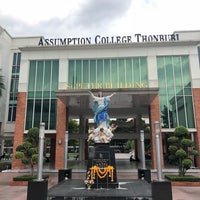 Photo taken at Assumption College Thonburi by Fernped J. on 7/14/2018