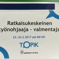Das Foto wurde bei Oulun yliopisto von KuningaTarja L. am 2/24/2017 aufgenommen