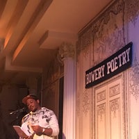 Photo taken at Bowery Poetry Club by Lauren on 10/30/2017