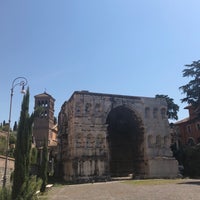 Photo taken at Arco di Giano by Lauren on 8/27/2019