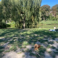 Photo taken at Dog square Sarphatipark by Yvette d. on 8/31/2022