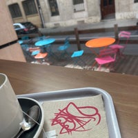 5/17/2023 tarihinde Alyona B.ziyaretçi tarafından Boréal Coffee Shop'de çekilen fotoğraf
