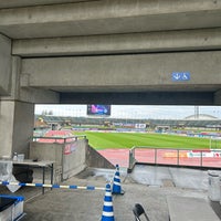Photo taken at Toyama Stadium by 広幸 工. on 10/15/2023