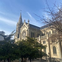 Photo taken at Église Notre-Dame de la Croix by Mélo 🥇 J. on 2/13/2022