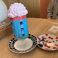 Photo taken at Moomin House Cafe by 透 . on 6/16/2022