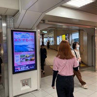 Photo taken at JR三ノ宮駅 西口 by Tony on 8/24/2022