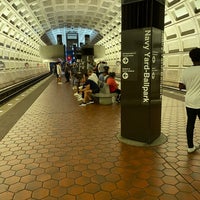 Photo taken at Navy Yard-Ballpark Metro Station by Stephen F. on 8/21/2022