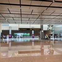 Photo taken at Terminal 4 Arrival Hall by F F. on 11/1/2022