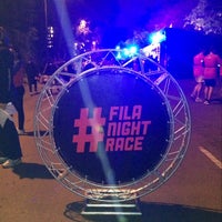 Photo taken at Fila Night Race by Dona F. on 9/28/2013