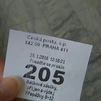Photo taken at Česká pošta by Lucka Ř. on 1/28/2016