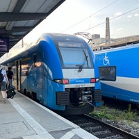 Photo taken at Augsburg Hauptbahnhof by Markus T. on 7/16/2023