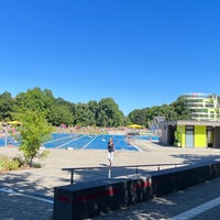Photo taken at Freibad West by Markus T. on 7/3/2022