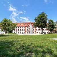 Photo taken at Spielplatz Hirschgarten by Markus T. on 6/8/2023