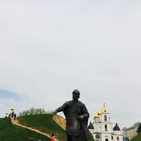 Photo taken at Памятник Юрию Долгорукому by Fatty C. on 5/5/2018