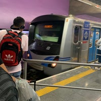 Photo taken at Estação Portuguesa-Tietê (Metrô) by Anderson D. on 12/2/2019