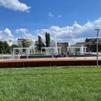 Photo taken at Фонтанная площадь by Andrey on 8/22/2021