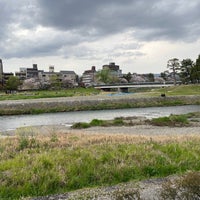 Photo taken at Kamogawa River Delta by ぐえ on 4/11/2024