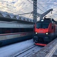 Photo taken at Поезд № 748 «Невский экспресс» Москва — Санкт-Петербург by Igor K. on 3/6/2018