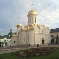 Photo taken at The Holy Trinity-St. Sergius Lavra by Igor K. on 6/20/2016