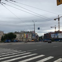 Photo taken at Площадь Свободы by Igor K. on 7/9/2017