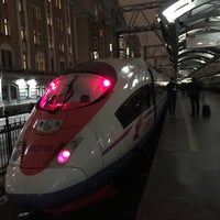 Photo taken at Поезд № 777 «Сапсан» Санкт-Петербург — Москва by Igor K. on 1/30/2017