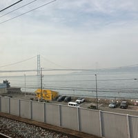 Photo taken at Akashi Kaikyo Bridge by Ирись on 4/6/2024