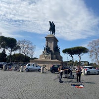 Photo taken at Monumento a Garibaldi by Caity R. on 3/20/2022