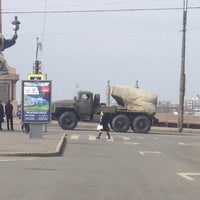 Photo taken at Суворовская площадь by Marina . on 4/17/2013