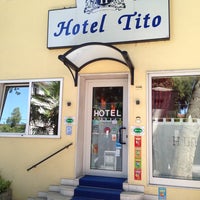 Photo taken at Da Tito Hotel Mestre by Garry C. on 6/3/2013