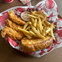 Photo taken at Raising Cane&amp;#39;s Chicken Fingers by Sahand H. on 4/20/2023