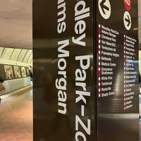 Photo taken at Woodley Park-Zoo/Adams Morgan Metro Station by Scott A. on 10/19/2022