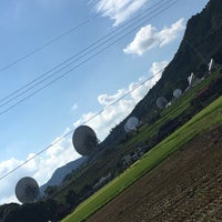 Photo taken at KDDI パラボラ館 by Казуаки Х. on 9/2/2018