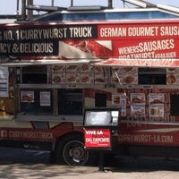 Photo taken at The No. 1 Currywurst Truck of Los Angeles by Robin D. on 4/7/2013