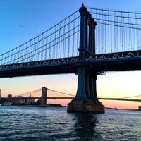 Photo taken at Under The Manhattan Bridge, Manhattan by Robin D. on 7/19/2018