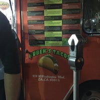 Photo taken at Ruben&amp;#39;s Tacos Truck by Anna Y. on 7/16/2016