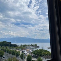 Photo taken at Mövenpick Hotel Lausanne by S on 7/28/2022