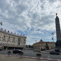 Photo taken at Прыпынак «Плошча Перамогi» by Alina T. on 8/26/2023