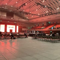 Photo taken at Edion Arena Osaka by コバ on 8/14/2023