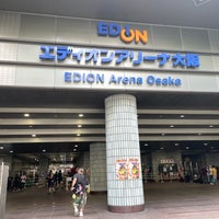 Photo taken at Edion Arena Osaka by コバ on 8/14/2023